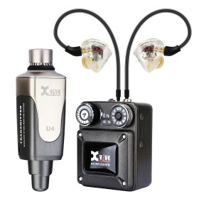 Xvive U4T9 - Digitalt In-Ear trådlöst system med T9 hörlurar