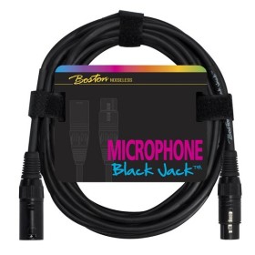 Boston Black Jack Microphone Cable XLR (f) – XLR (m) 5m