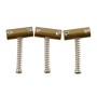 Allparts tilted brass saddles