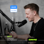 Shure MV7 - Dynamic Podcast Microphone – Prenics Sweden
