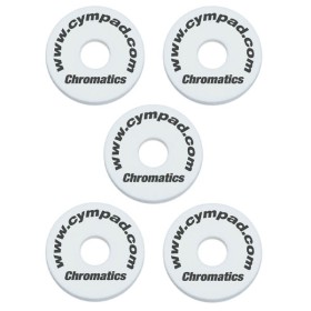 Cympad Chromatics Set 40/15 mm White (5-p) – Prenics Sverige