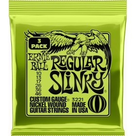 Ernie Ball 3221 Regular Slinky 3-Pack