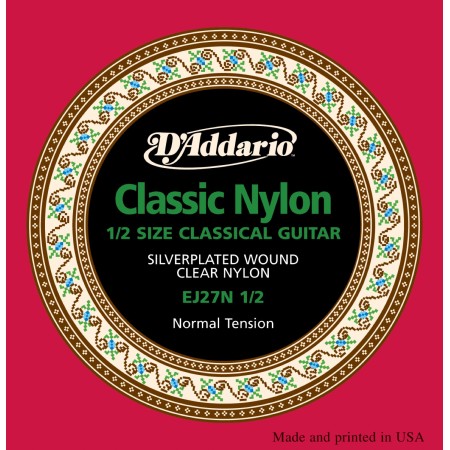 D'Addario EJ27N 1/2 Student Nylon