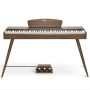 Donner DDP-80 el-piano walnut