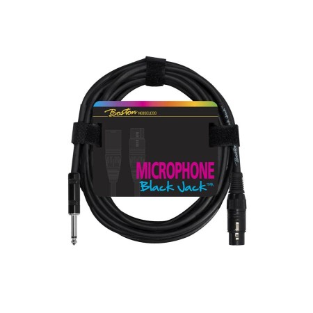 Boston Black Jack Mikrofonkabel XLR (F) - Tele 2m