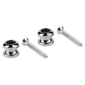 Boston Straplock Button with screws - Nickel