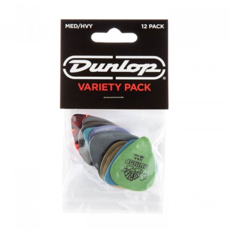 Dunlop PVP102 Variety Pack Medium/Heavy 12-pack