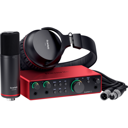 Focusrite Scarlett 2i2 Studio 4th Gen