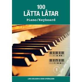 100 lätta låtar piano/keyboard 1