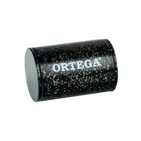 Ortega OFS-BKS Plastic Finger Shaker, Black Sparkle