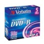 DVD-R Verbatim 4.7GB 5p Jewel Case, 16X