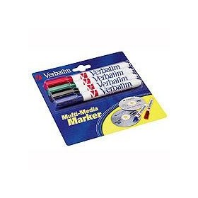 Verbatim Penna 4-pack Märkpenna lämpad för CD/DVD – Prenics Sverige