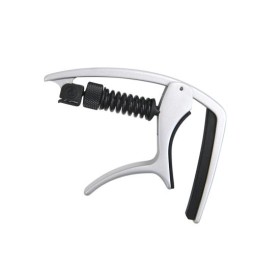 D'Addario PW-CP-09S NS Tri-Action Capo Silver