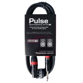 Pulse Balanserad Signalkabel 3m Stereo Tele/XLR – Prenics Sverige