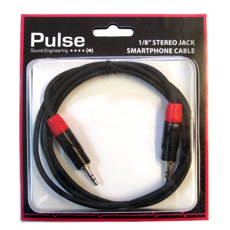 Pulse 1,5m 1/8 Stereo Jack / 1/8 Stereo Jack