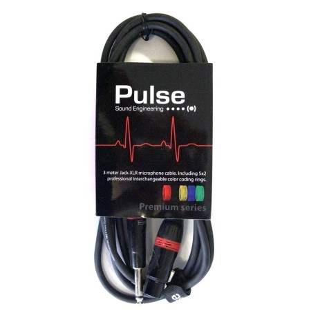 Pulse Mikrofonkabel 3m Tele/XLR