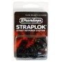 Dunlop Straplok SLS 1403BK Svart Flush