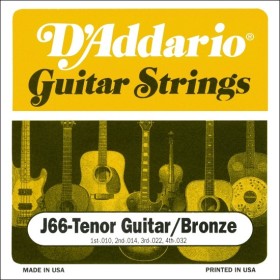 D'Addario EJ66 Tenor Gitarr – Prenics Sverige