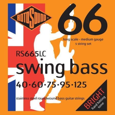 Rotosound RS665LC Swing Bass 66 - 5-str Medium