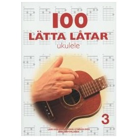 100 lätta låtar ukulele 3 – Prenics Sverige