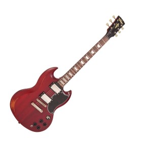 Electric Guitar Vintage VS6 Reissued - Cherry Red
