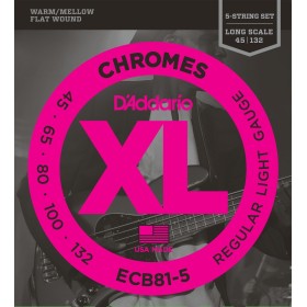 D'Addario ECB81-5 Chromes