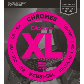 D'Addario ECB81-5SL Chromes