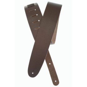 25BL01. Guitar Strap Basic Classic Leather, Brown