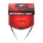 D'Addario Custom Braided Instrument Cable Red