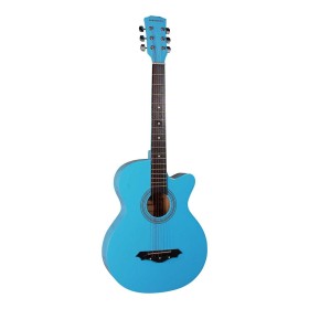 Westerngitarr Norfolk STARTER LB - stålsträngad gitarr ljusblå