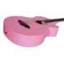 Westerngitarr Norfolk STARTER PK - stålsträngad gitarr rosa