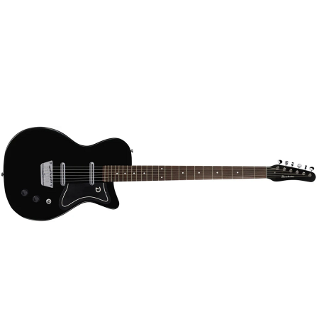 Electric Guitar Danelectro 56 Single Cutaway Baritone Black