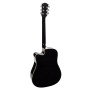Acoustic Guitar Richwood D-40CEBK Master Series Dreadnought Black