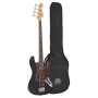 Electric Bass SX BD1 / BK | J-Style Electric Bass Black with bag