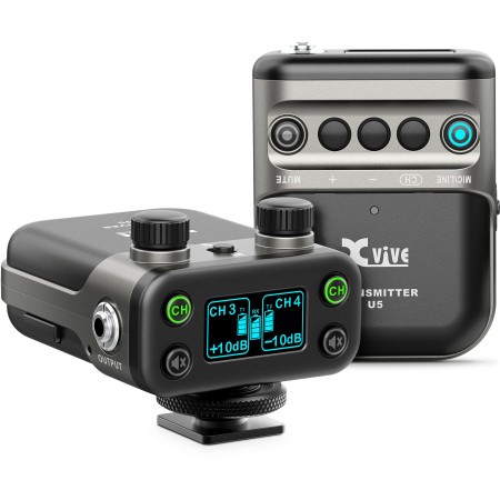 XVive U5 Wireless Camera System with Lavalier Mic